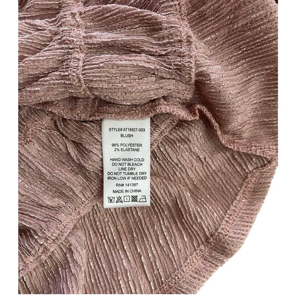 NWT Revolve x ASTR the Label Cinched Babydoll Coquette Fairy Top Pink Sz Small